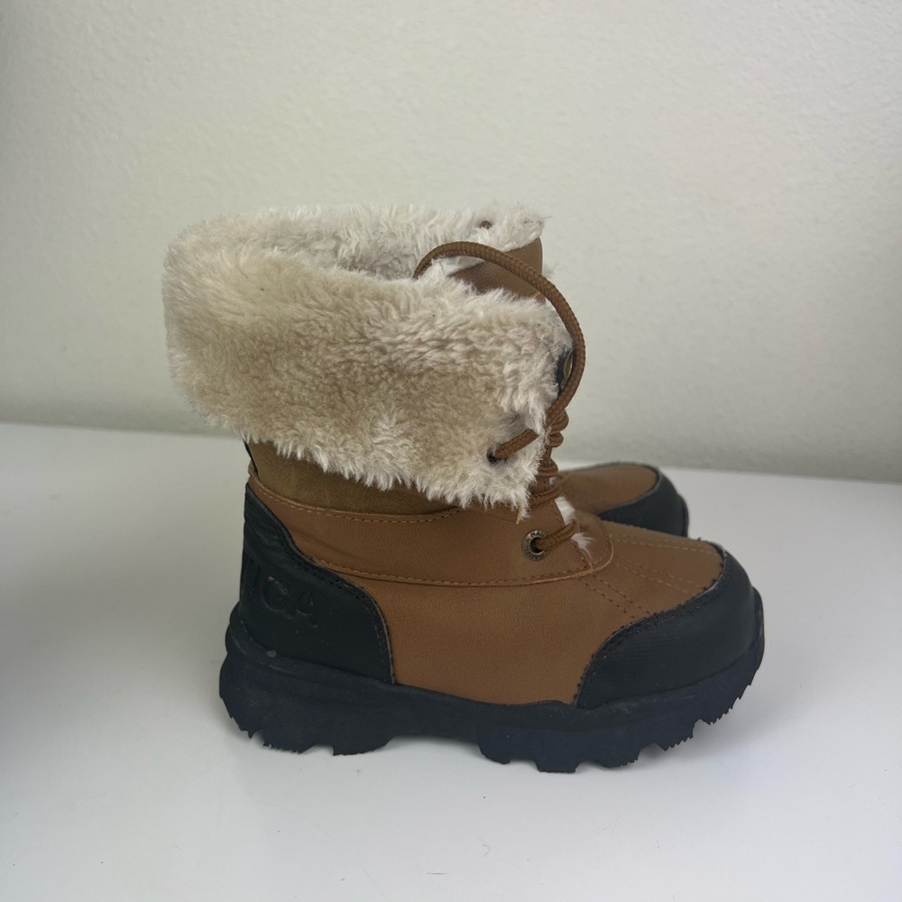 Nautica Sherpa Insulated Winter Snow Boots Size 10 Childrens